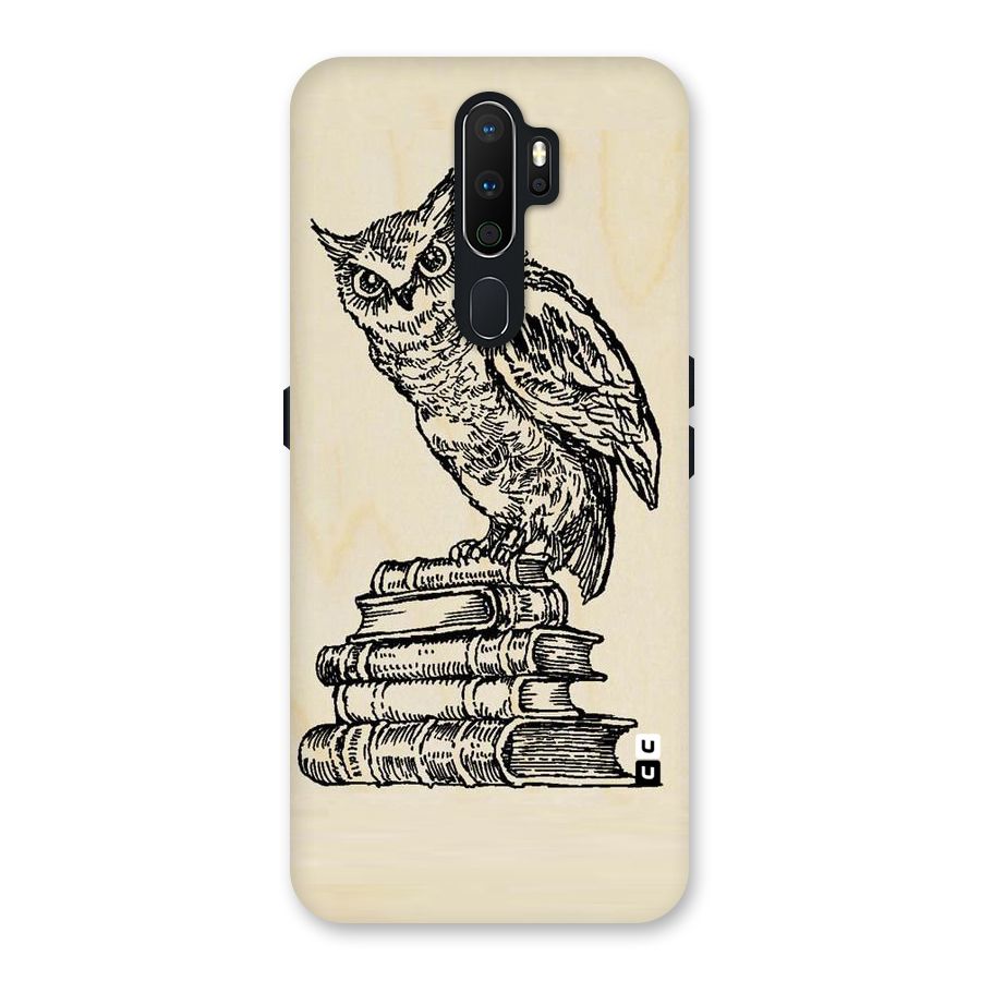 Book Owl Back Case for Oppo A5 (2020)