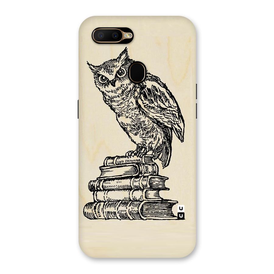 Book Owl Back Case for Oppo A5s