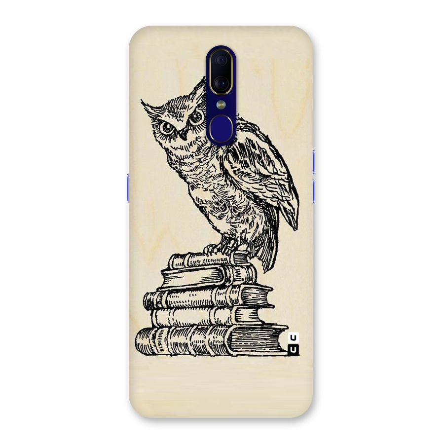 Book Owl Back Case for Oppo A9