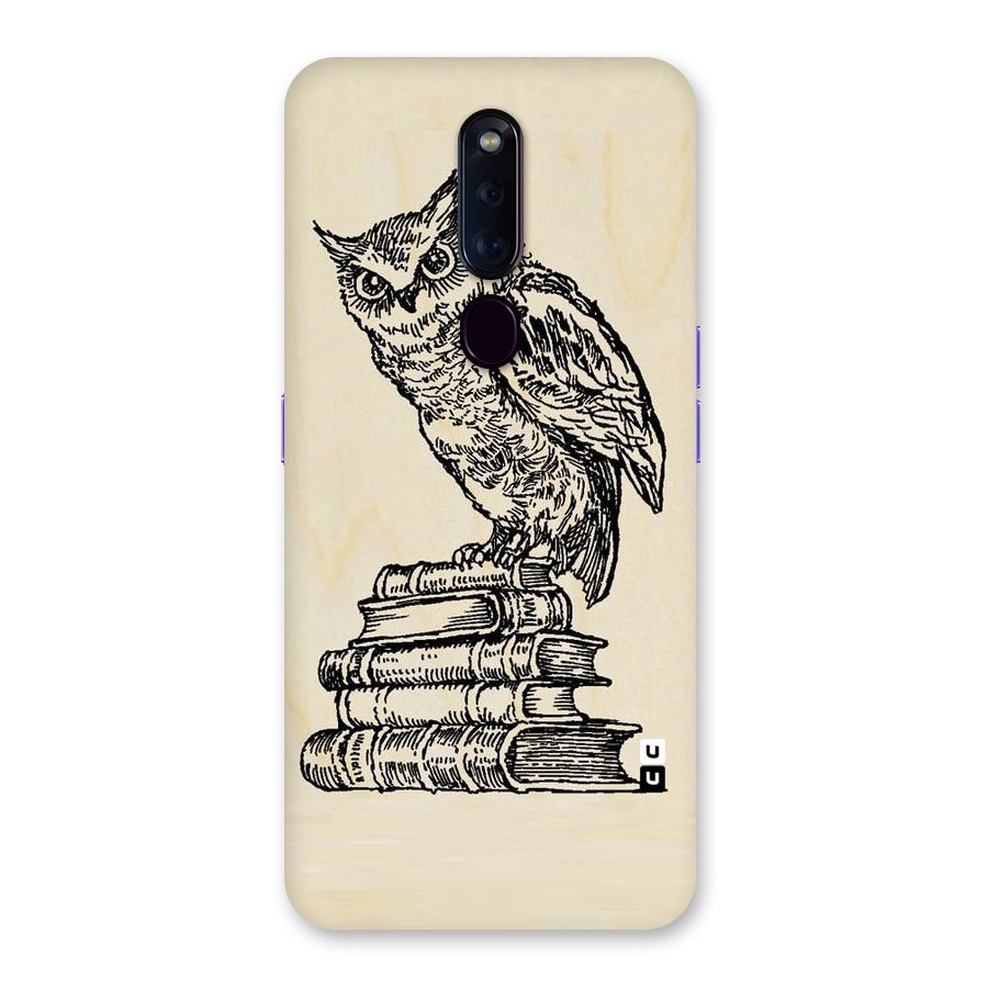 Book Owl Back Case for Oppo F11 Pro