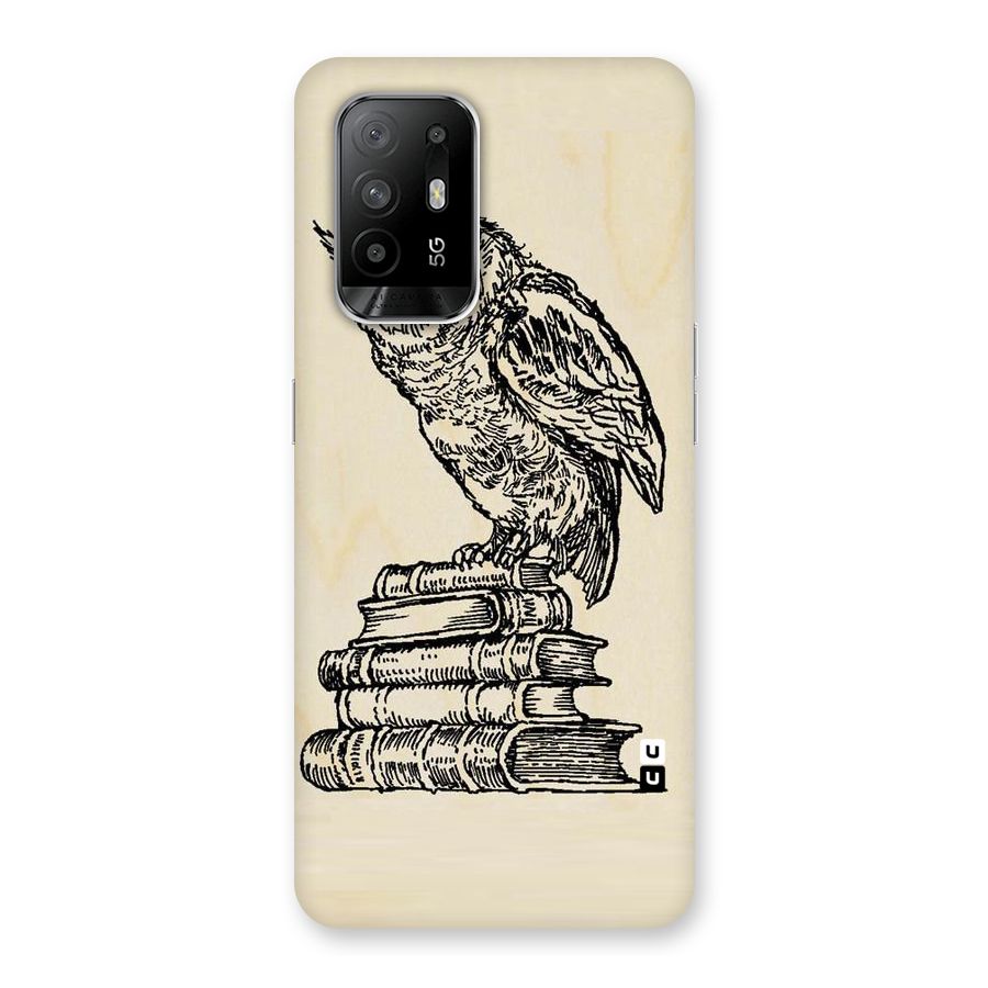 Book Owl Back Case for Oppo F19 Pro Plus 5G