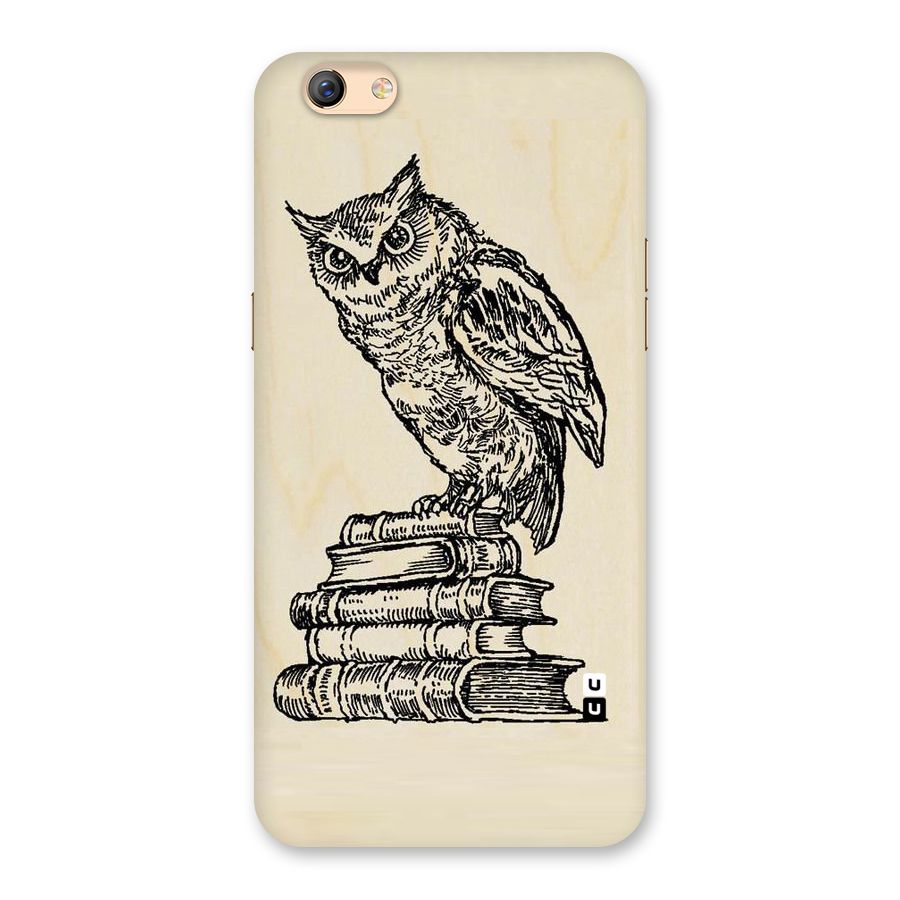 Book Owl Back Case for Oppo F3 Plus