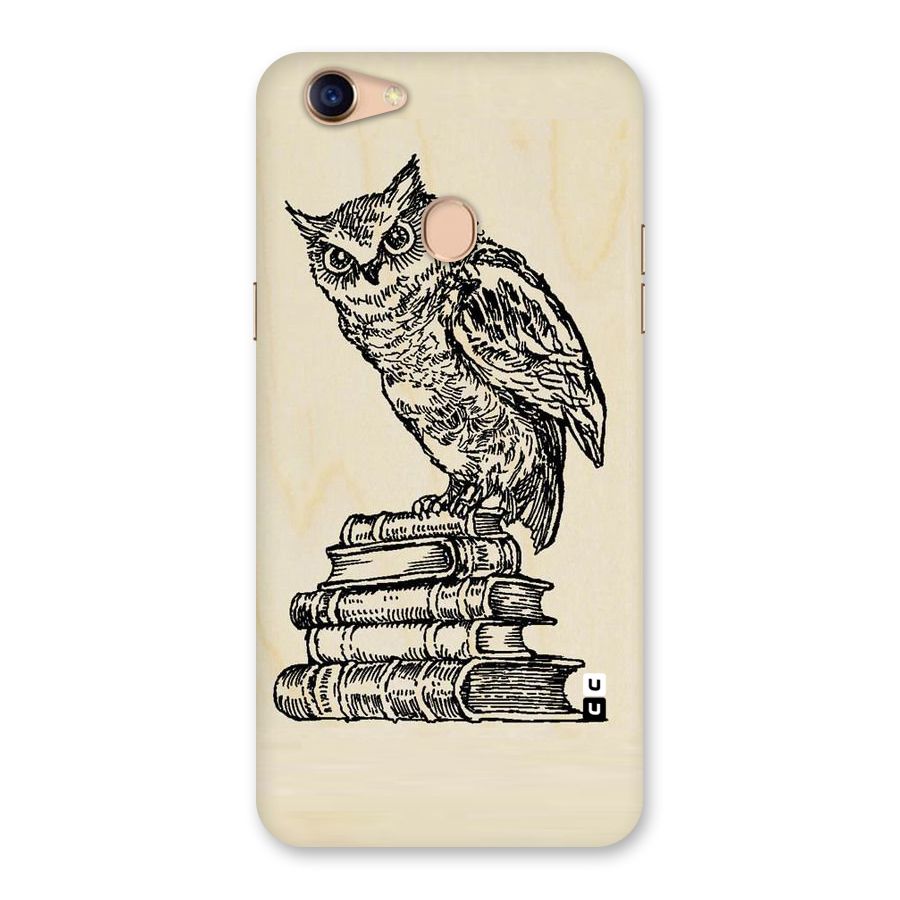 Book Owl Back Case for Oppo F5