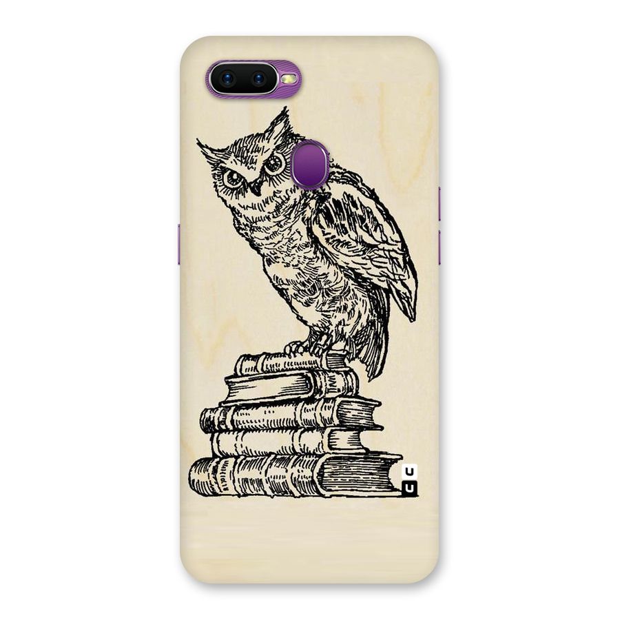 Book Owl Back Case for Oppo F9