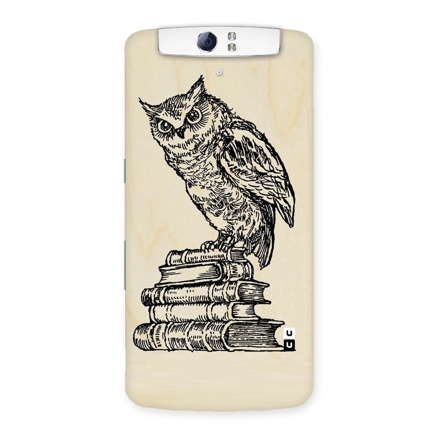 Book Owl Back Case for Oppo N1