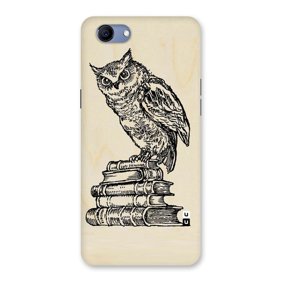 Book Owl Back Case for Oppo Realme 1