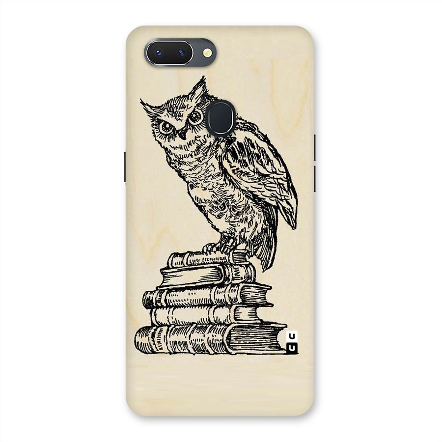 Book Owl Back Case for Oppo Realme 2