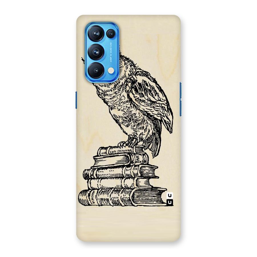 Book Owl Back Case for Oppo Reno5 Pro 5G