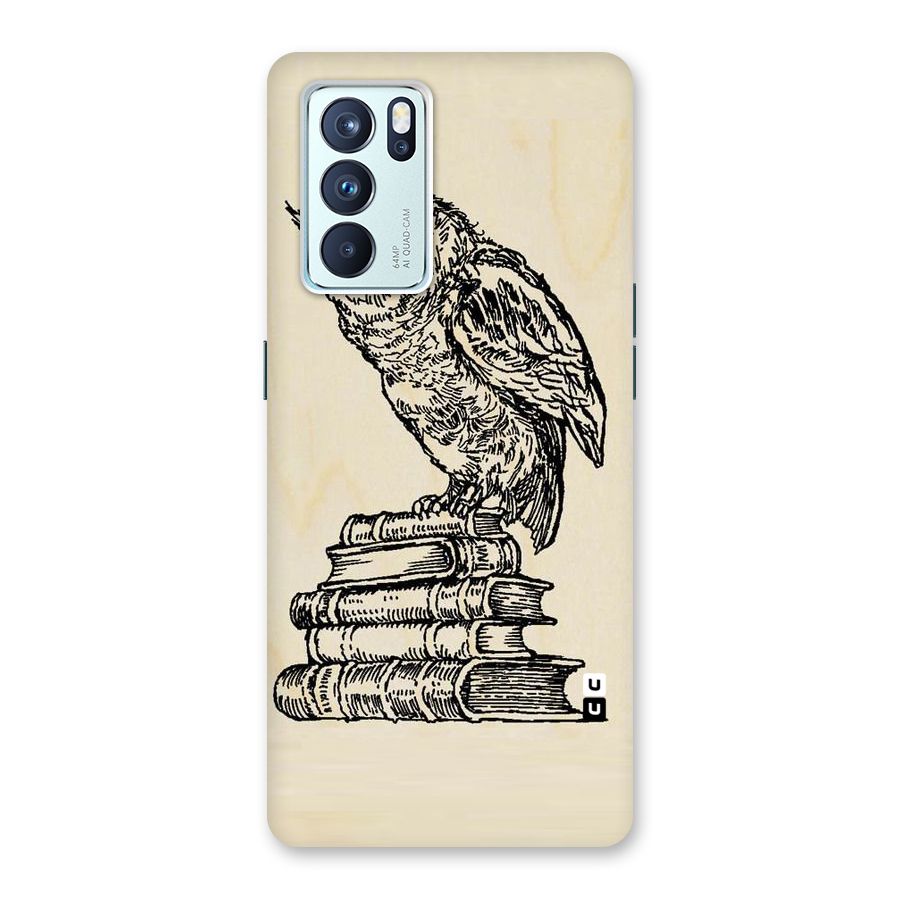 Book Owl Back Case for Oppo Reno6 Pro 5G