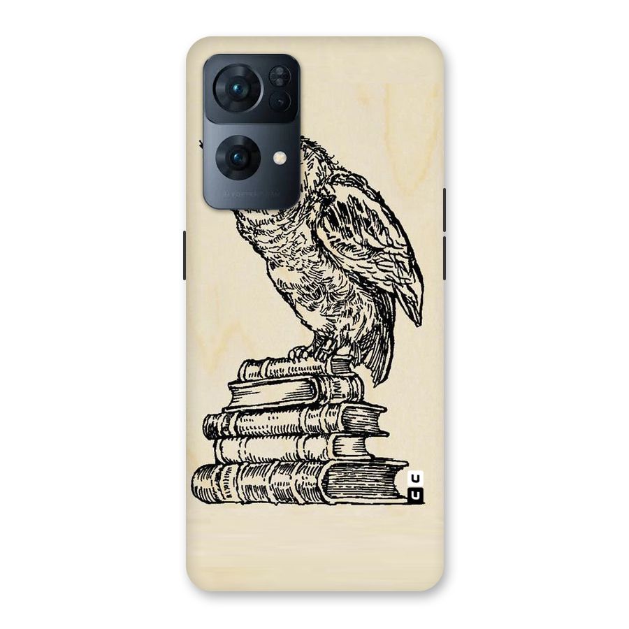 Book Owl Back Case for Oppo Reno7 Pro 5G