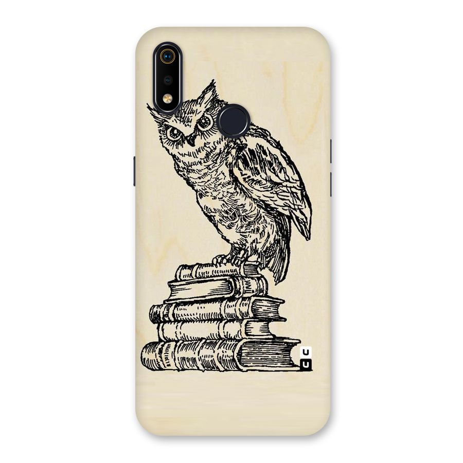 Book Owl Back Case for Realme 3i