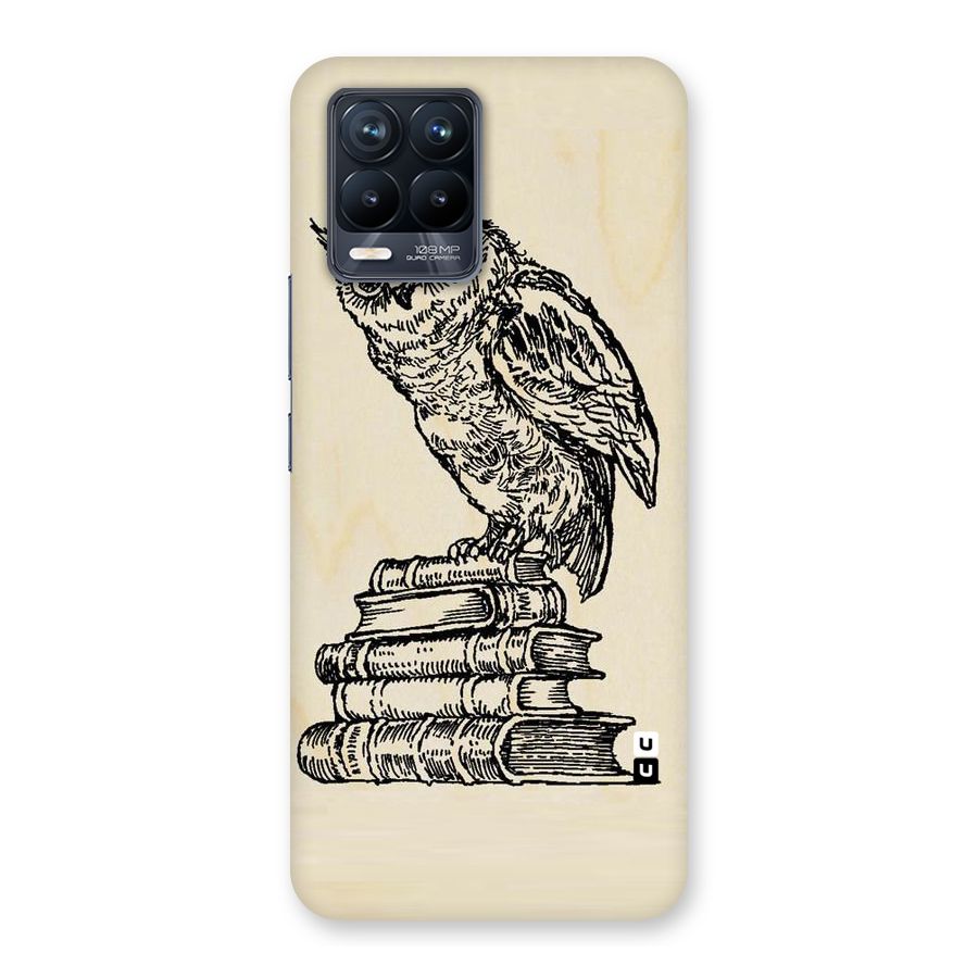 Book Owl Back Case for Realme 8 Pro