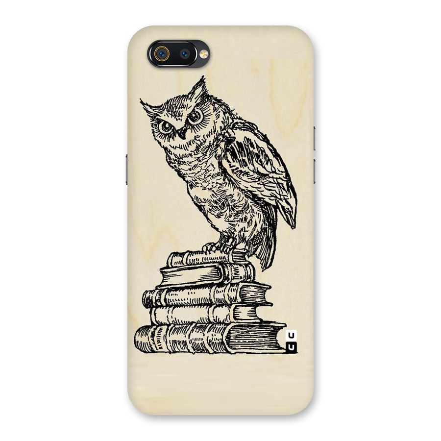 Book Owl Back Case for Realme C2