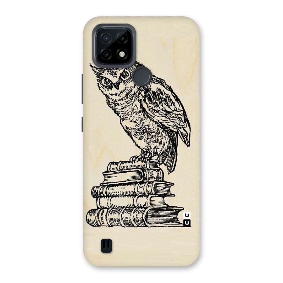 Book Owl Back Case for Realme C21