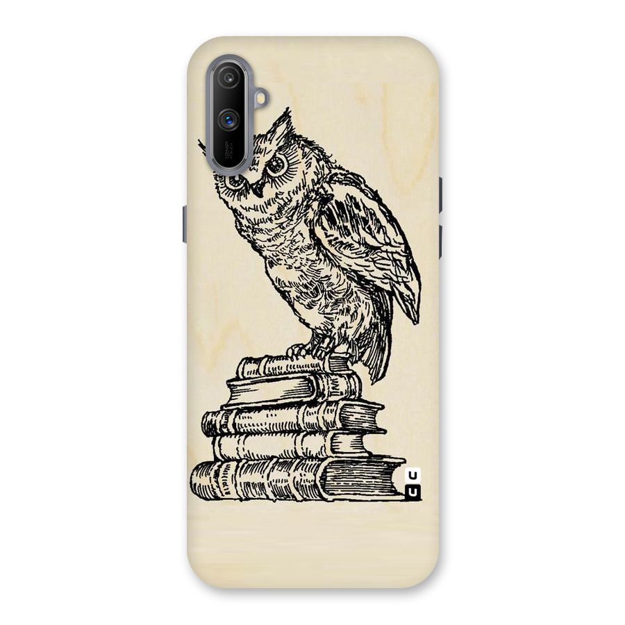 Book Owl Back Case for Realme C3