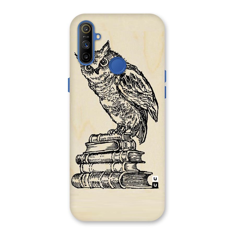 Book Owl Back Case for Realme Narzo 10A