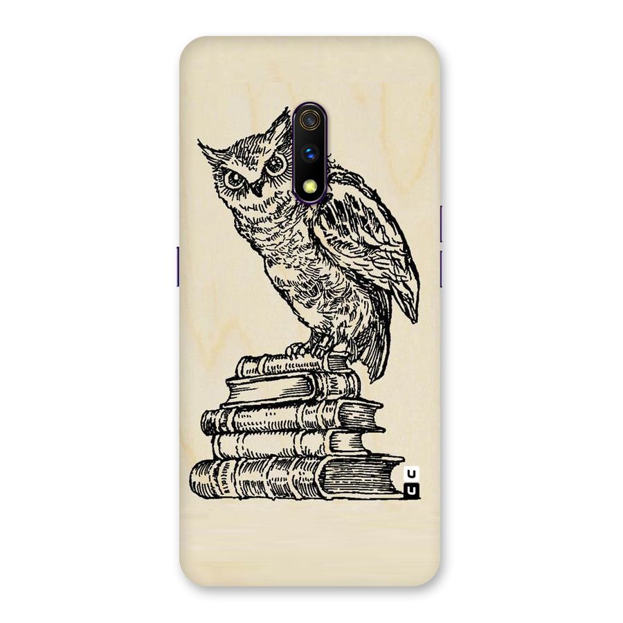 Book Owl Back Case for Realme X