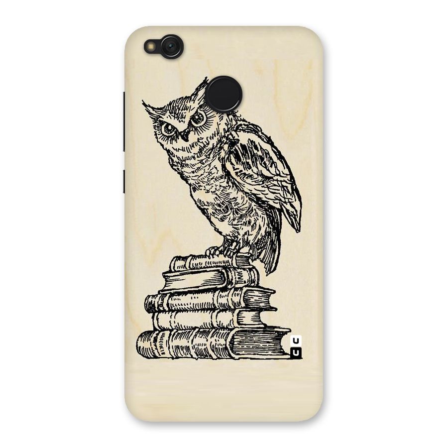 Book Owl Back Case for Redmi 4