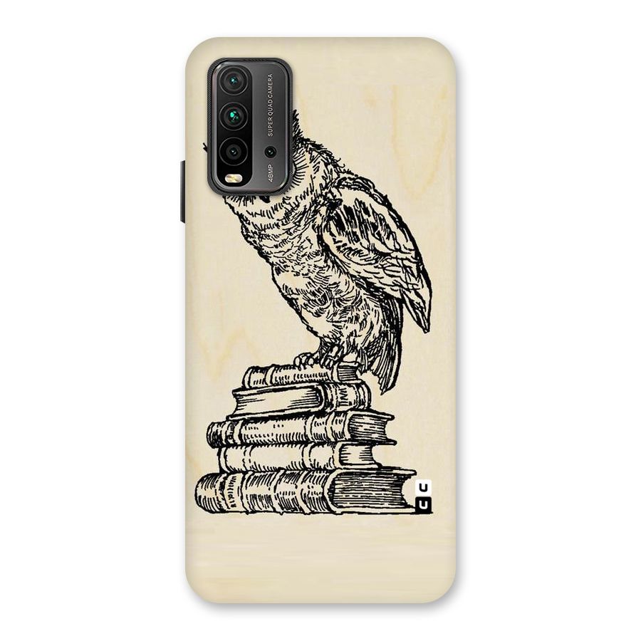 Book Owl Back Case for Redmi 9 Power
