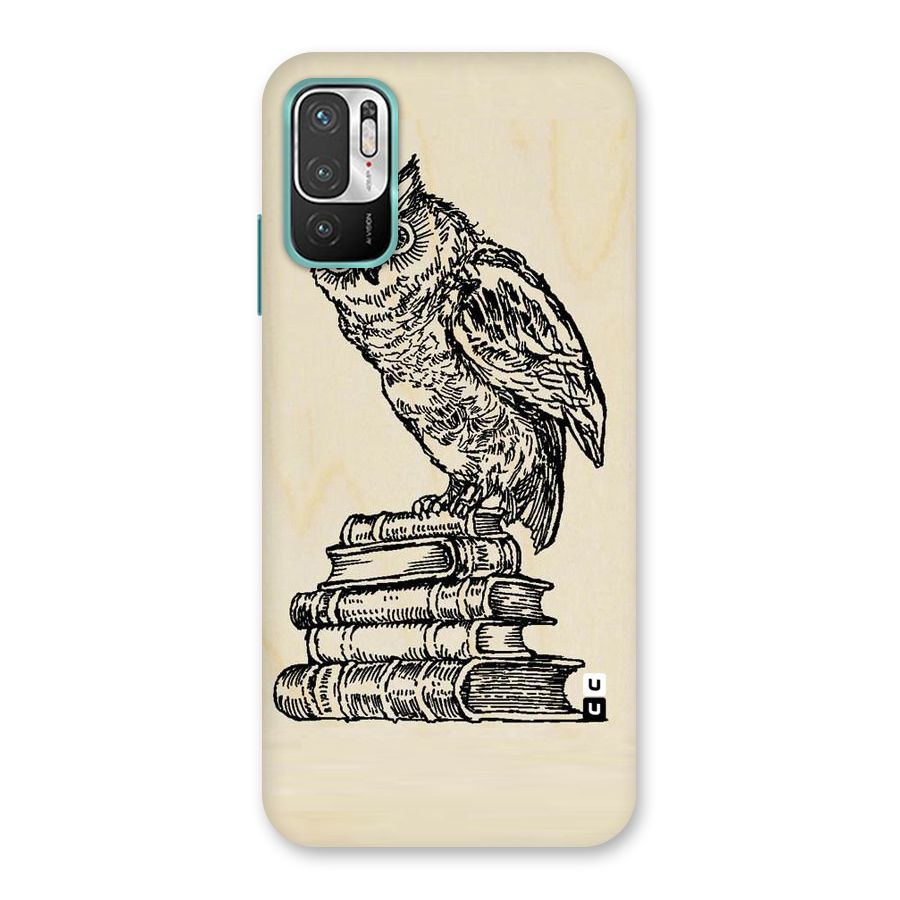 Book Owl Back Case for Redmi Note 10T 5G