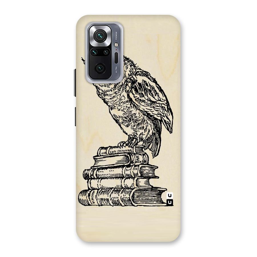Book Owl Back Case for Redmi Note 10 Pro Max