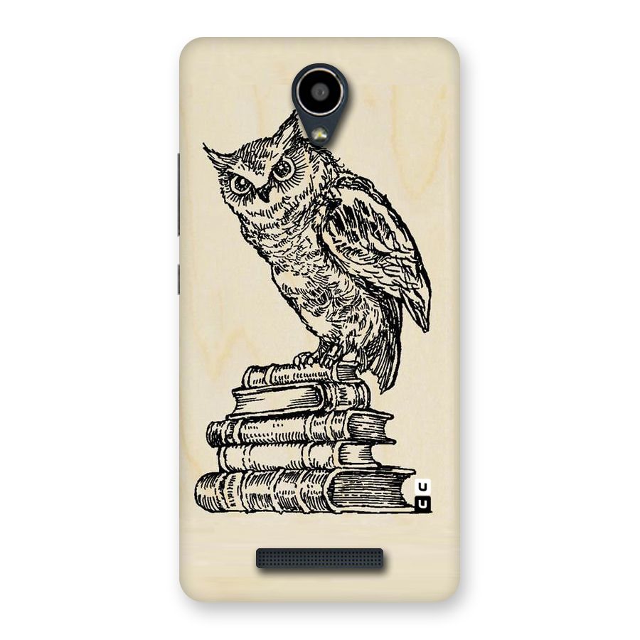 Book Owl Back Case for Redmi Note 2