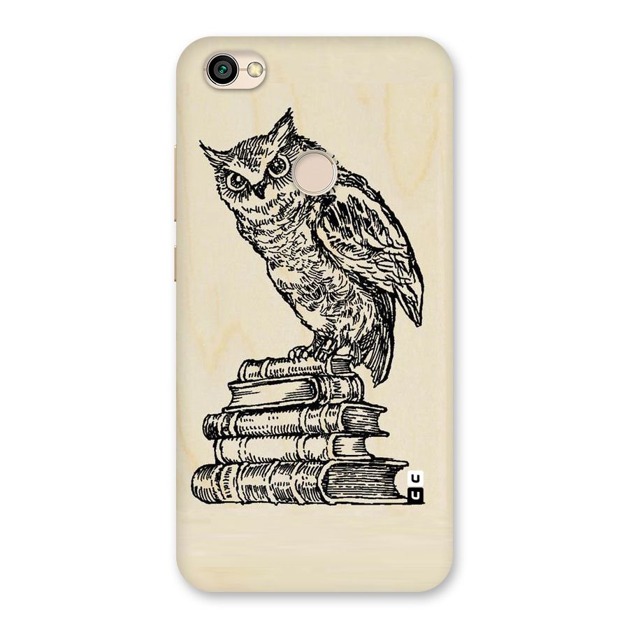 Book Owl Back Case for Redmi Y1 2017