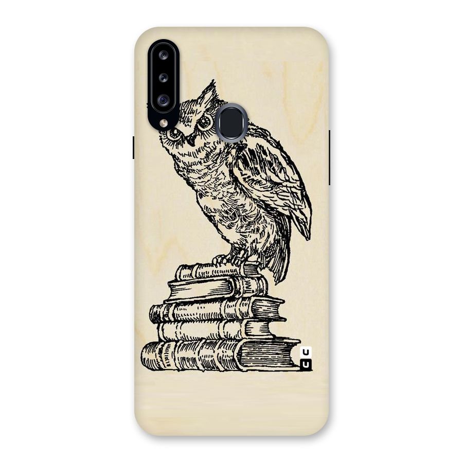 Book Owl Back Case for Samsung Galaxy A20s