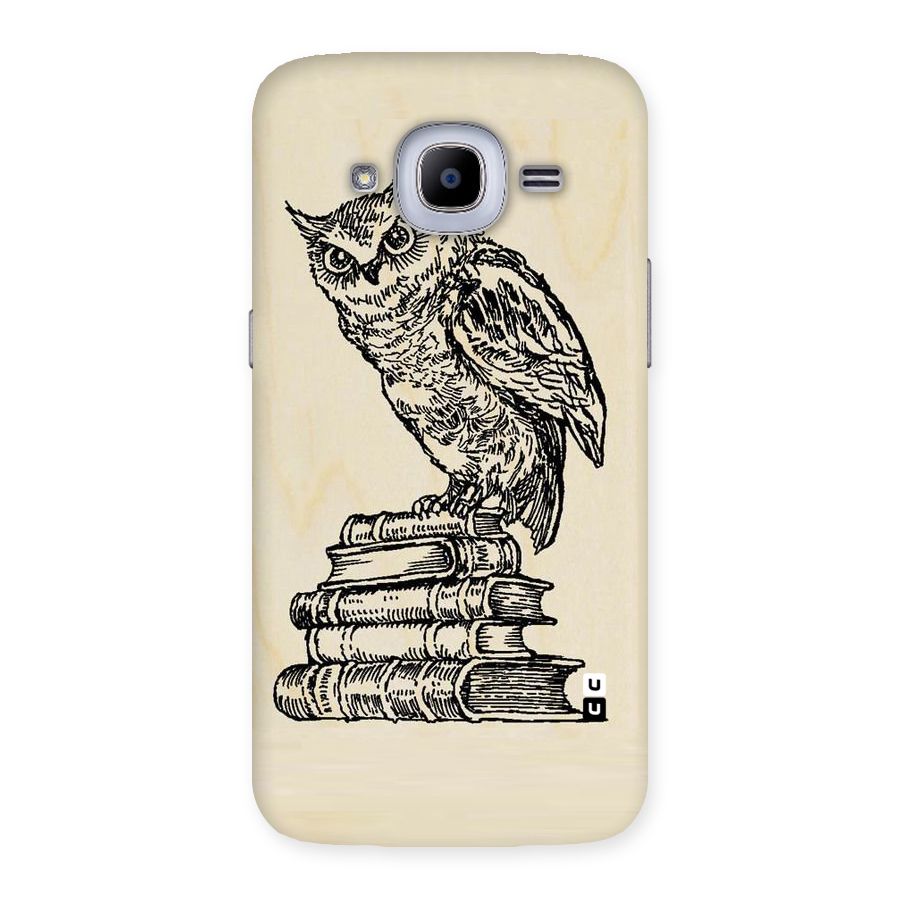 Book Owl Back Case for Samsung Galaxy J2 Pro