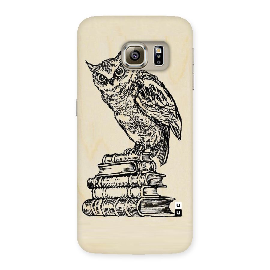 Book Owl Back Case for Samsung Galaxy S6 Edge