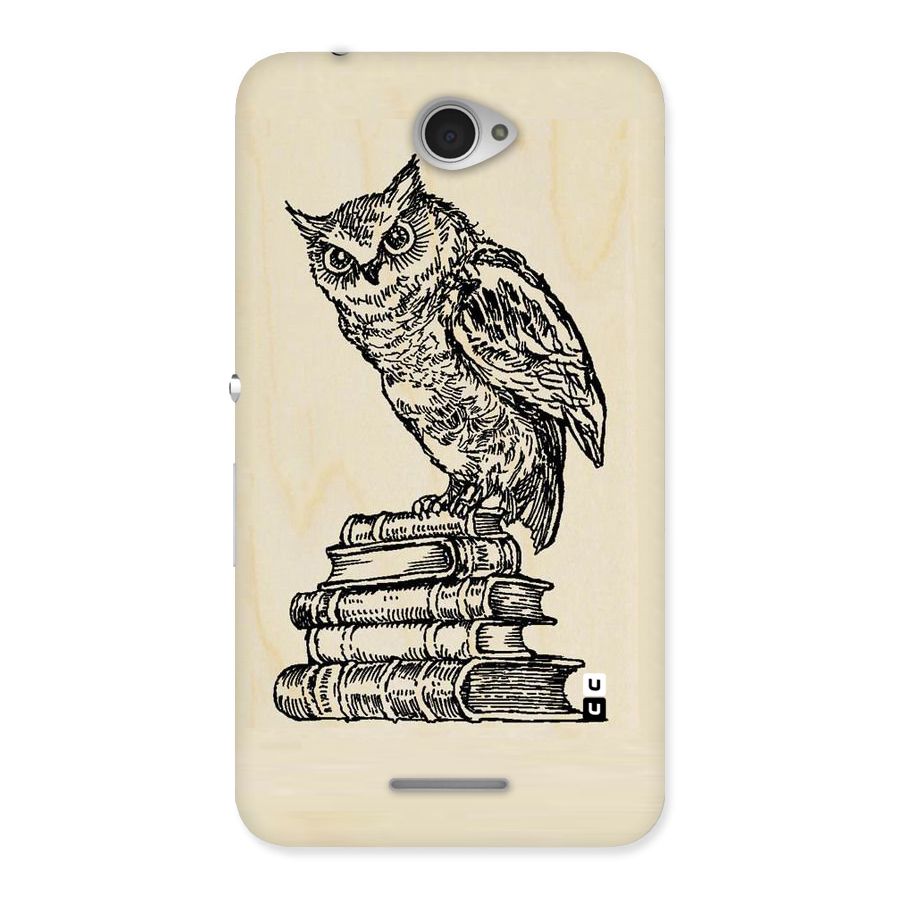 Book Owl Back Case for Sony Xperia E4