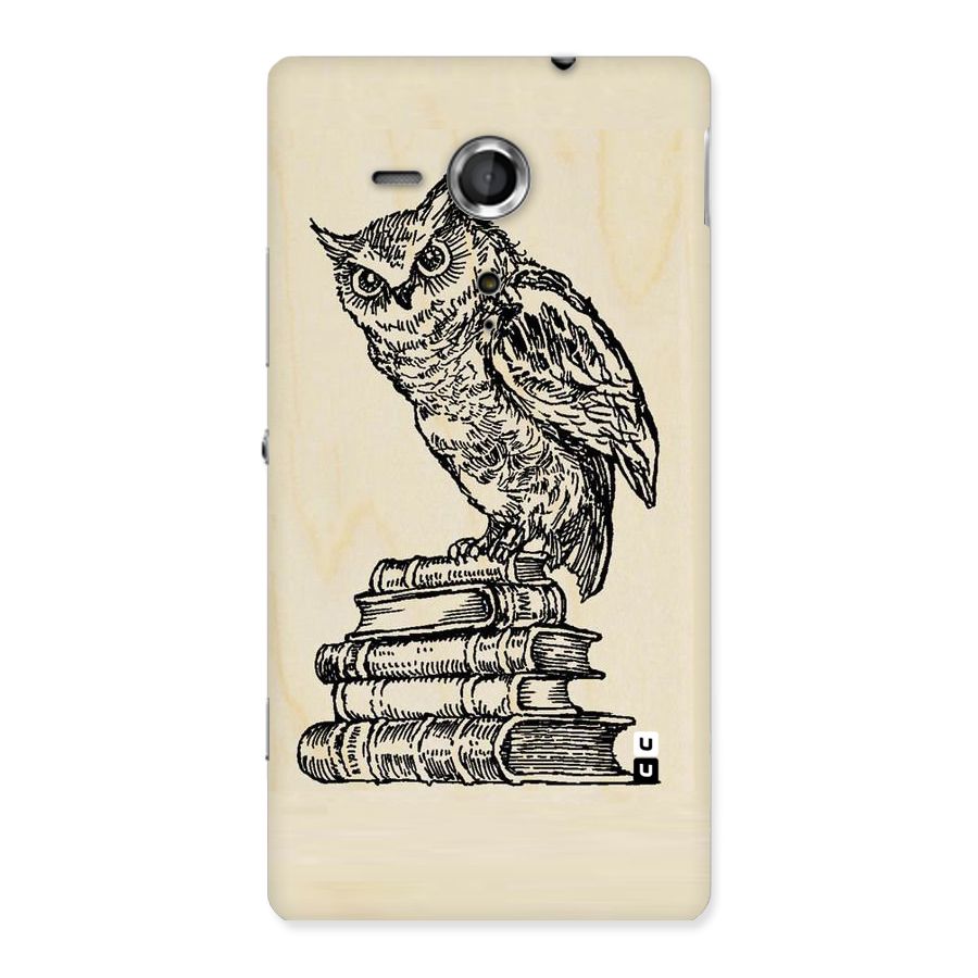 Book Owl Back Case for Sony Xperia SP