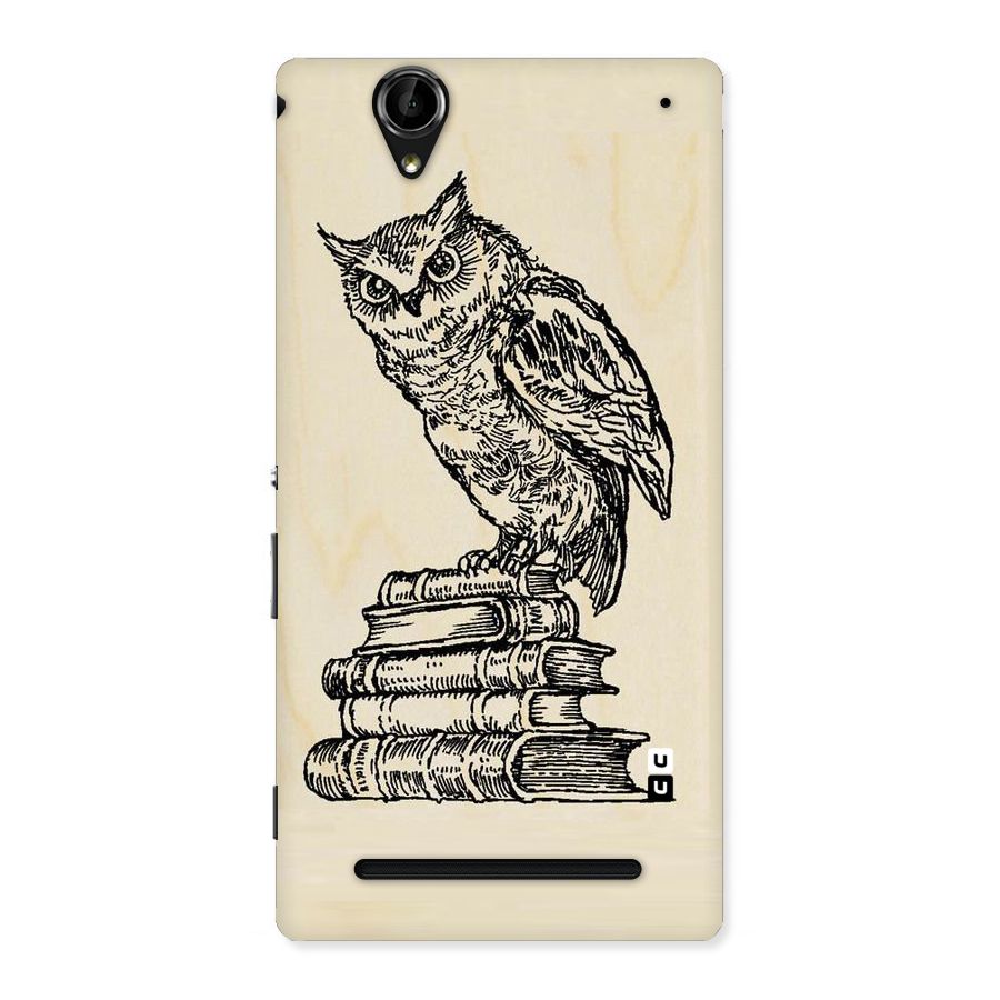 Book Owl Back Case for Sony Xperia T2