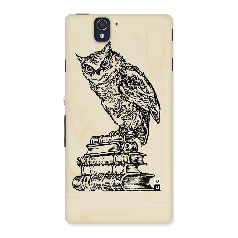 Book Owl Back Case for Sony Xperia Z