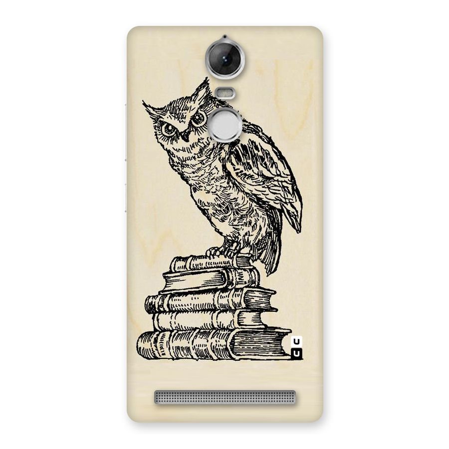Book Owl Back Case for Vibe K5 Note