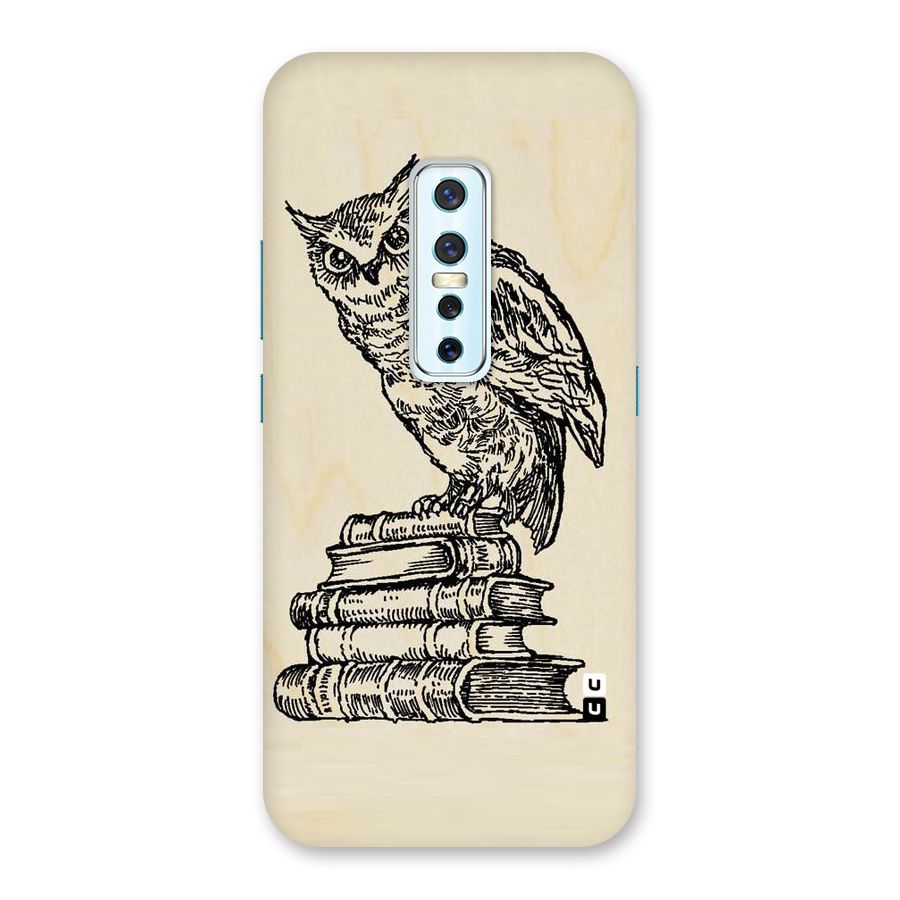Book Owl Back Case for Vivo V17 Pro