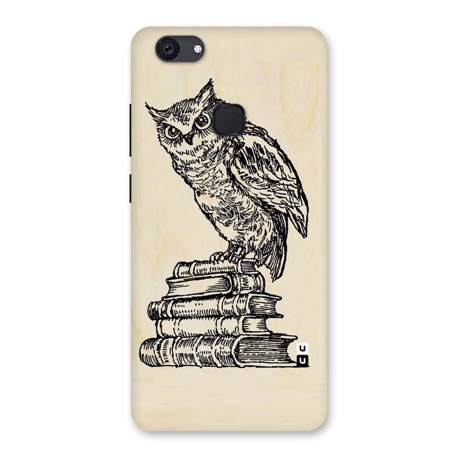Book Owl Back Case for Vivo V7 Plus