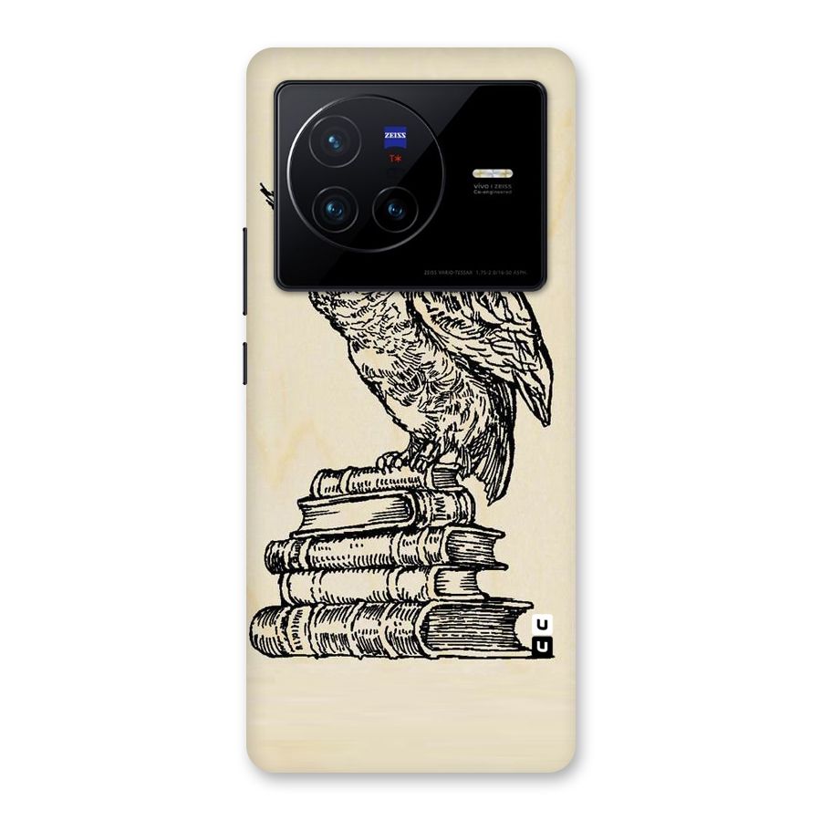 Book Owl Back Case for Vivo X80