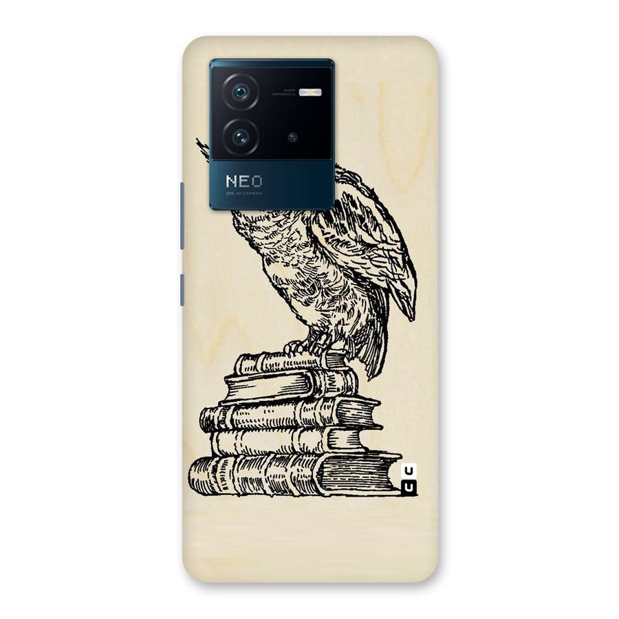 Book Owl Back Case for Vivo iQOO Neo 6 5G