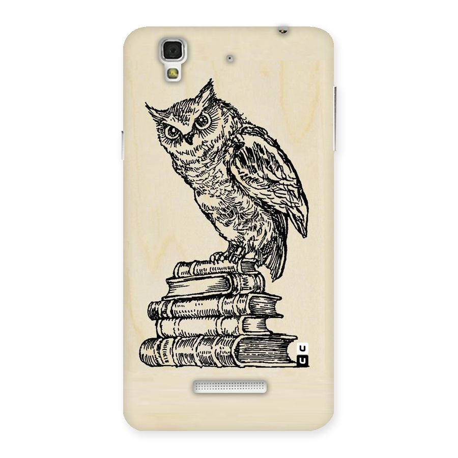 Book Owl Back Case for Yu Yureka