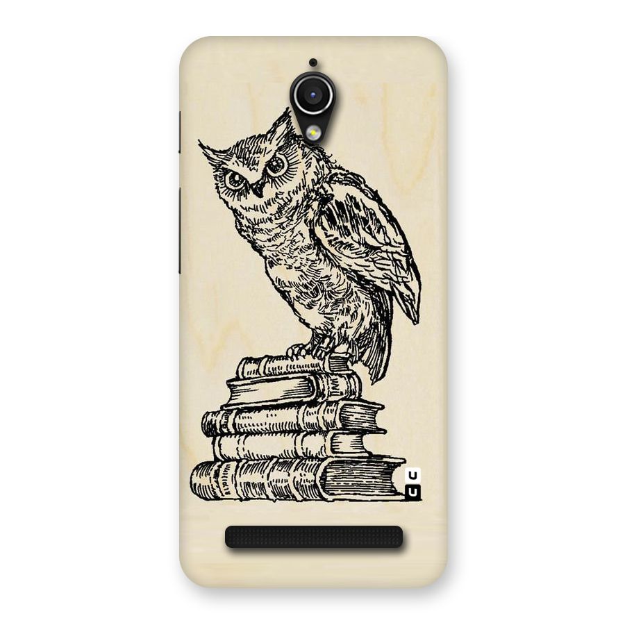 Book Owl Back Case for Zenfone Go