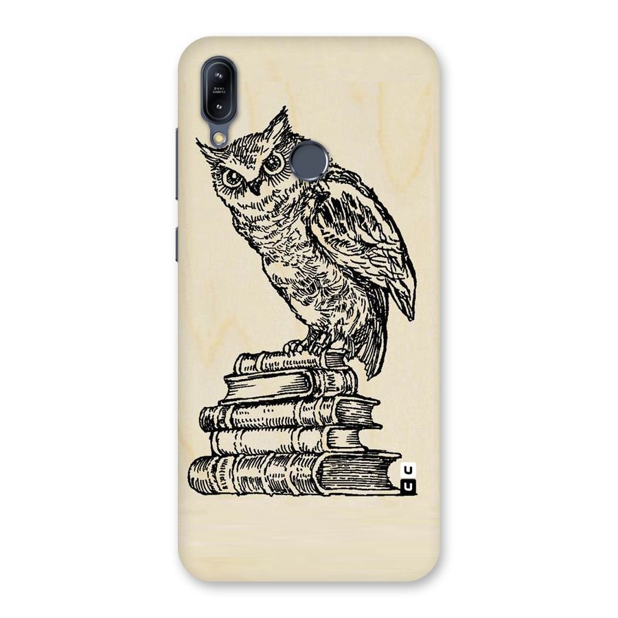Book Owl Back Case for Zenfone Max M2