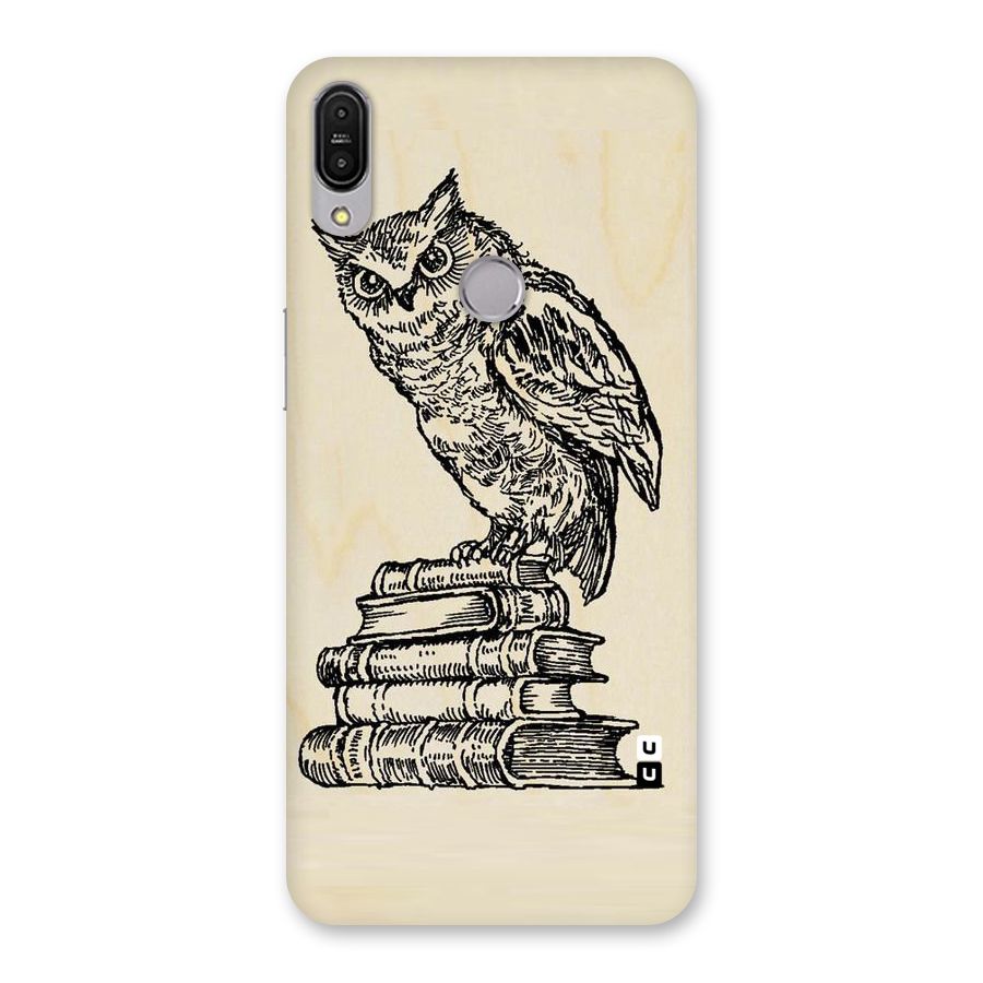 Book Owl Back Case for Zenfone Max Pro M1