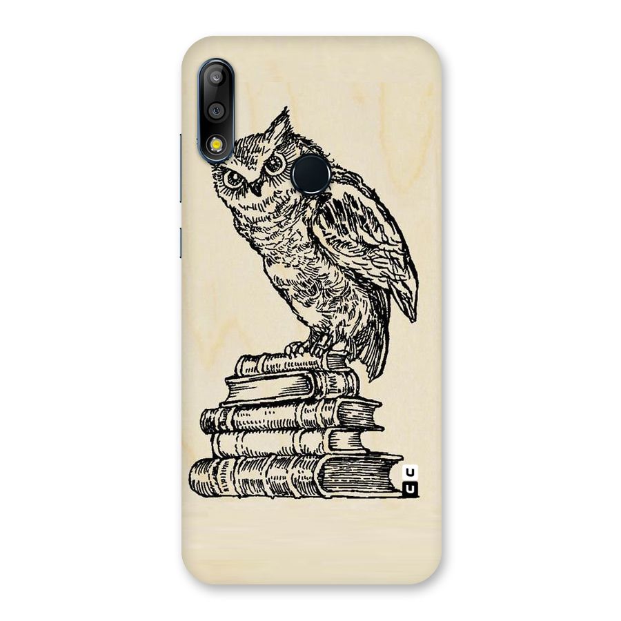 Book Owl Back Case for Zenfone Max Pro M2