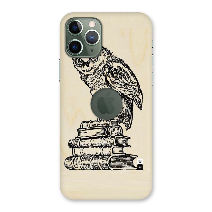Book Owl Back Case for iPhone 11 Pro Logo  Cut