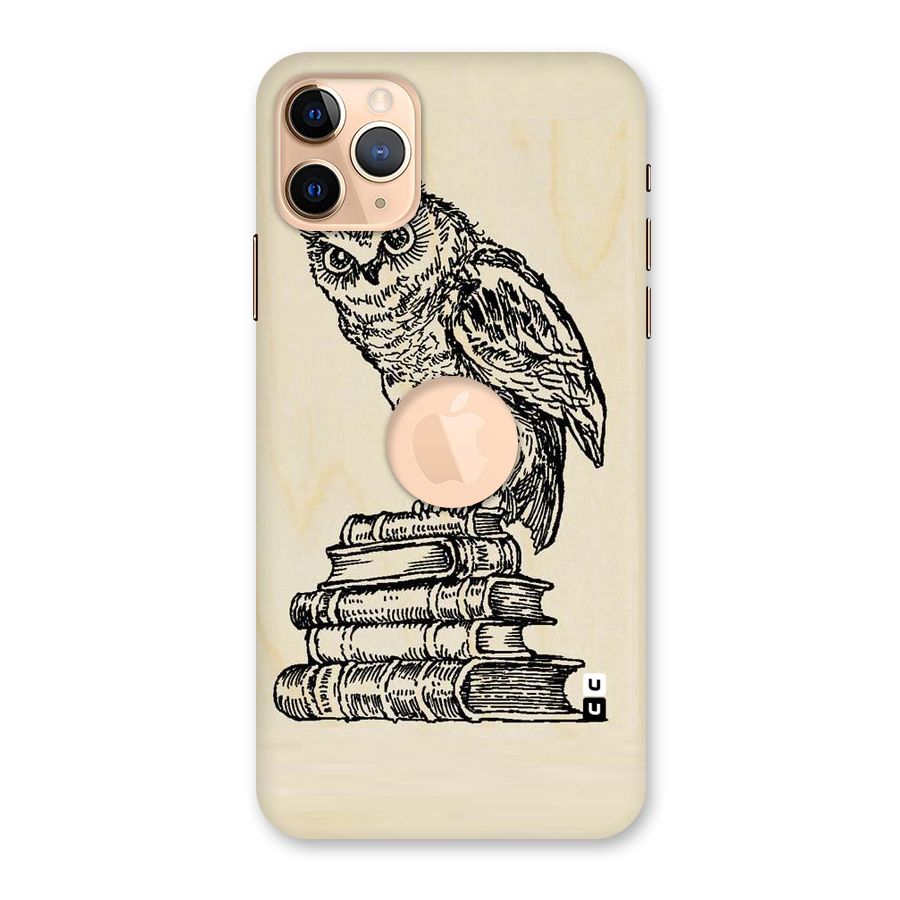 Book Owl Back Case for iPhone 11 Pro Max Logo Cut