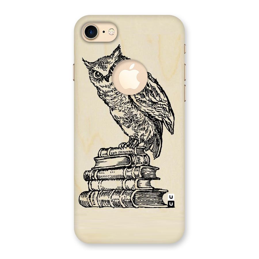 Book Owl Back Case for iPhone 7 Logo Cut