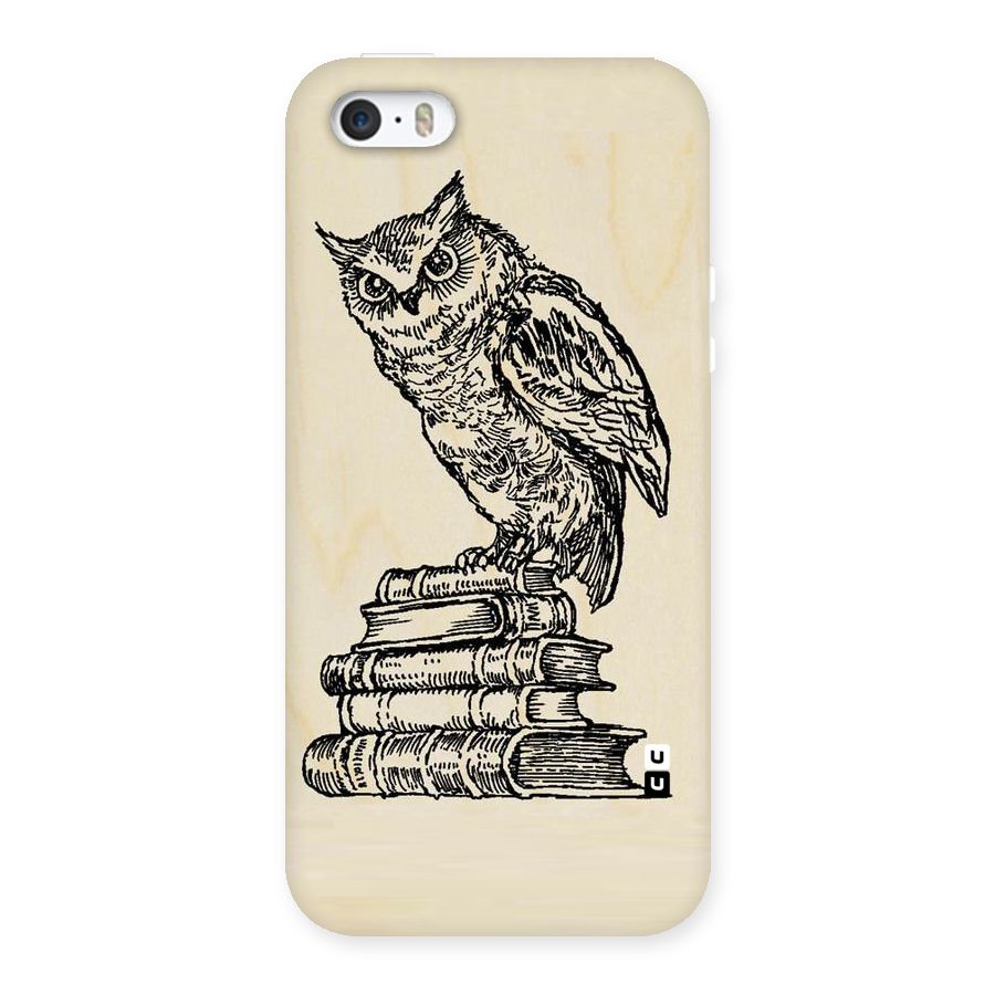 Book Owl Back Case for iPhone SE