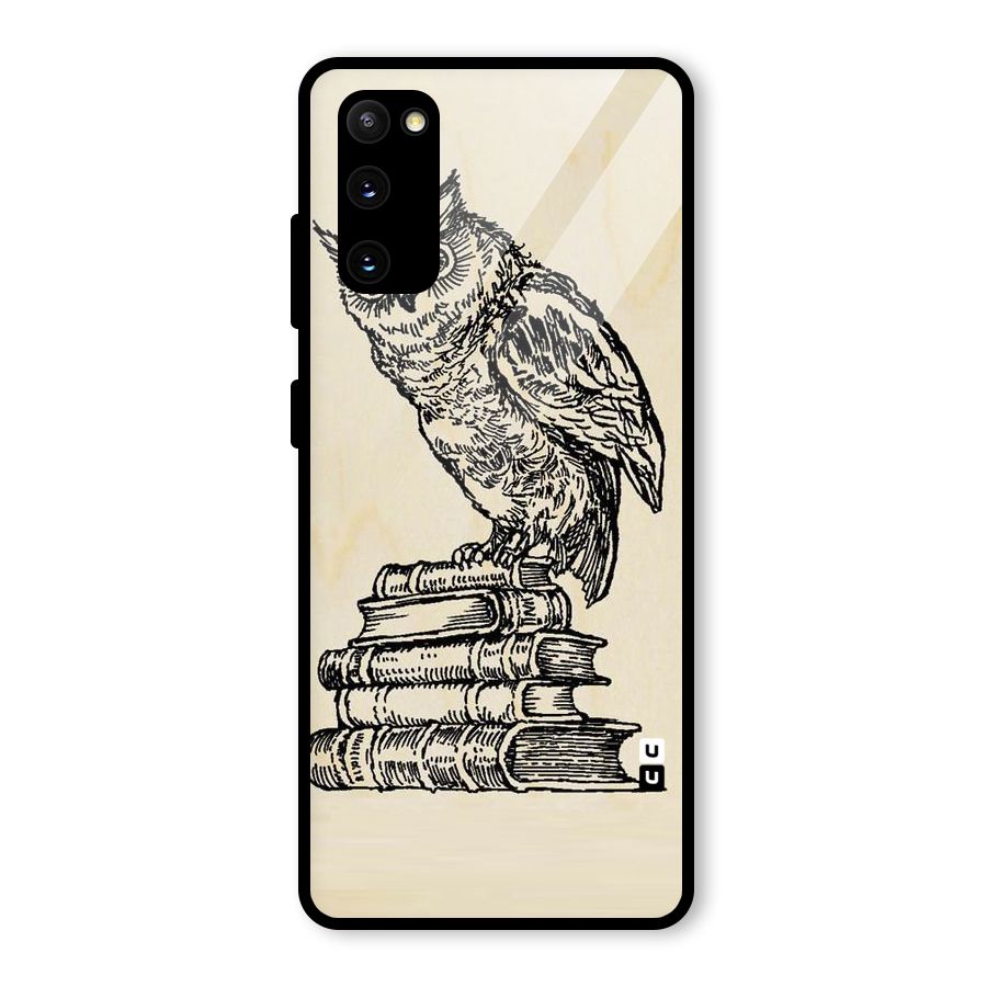 Book Owl Glass Back Case for Galaxy S20 FE