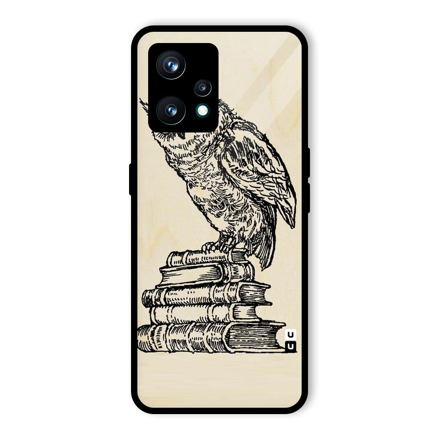 Book Owl Glass Back Case for Realme 9 Pro Plus 5G